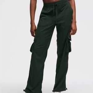 Lululemon Dance Studio Relaxed-Fit Mid-Rise Cargo Pant Hunter Green